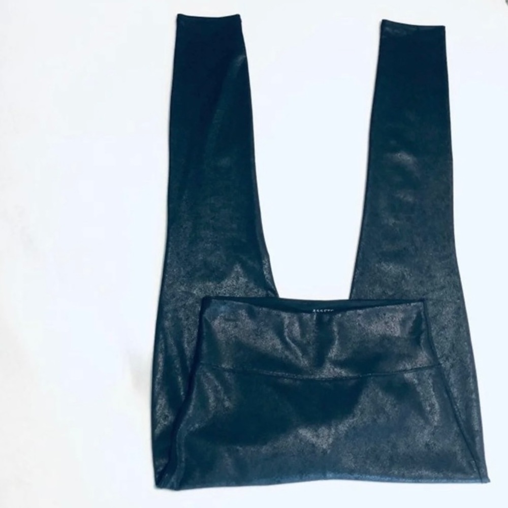 Black Spanx Faux Leather Leggings